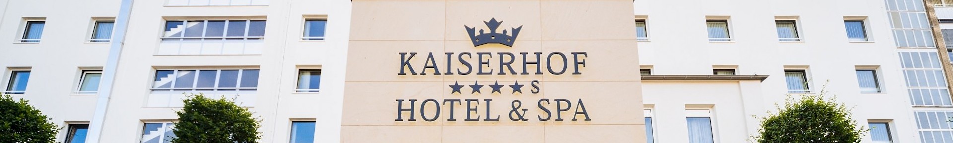 Entrance of the hotel Kaiserhof Muenster